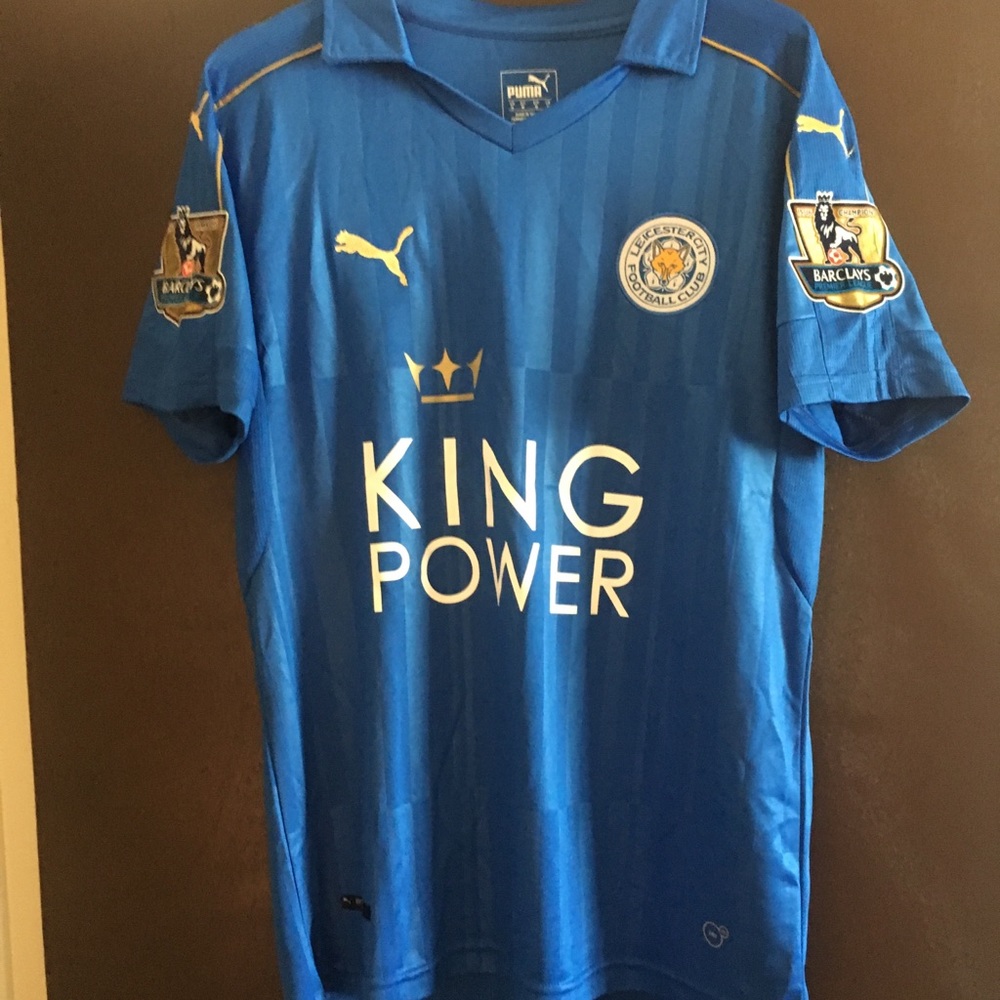 Men’s Leicester City Vardy Jersey